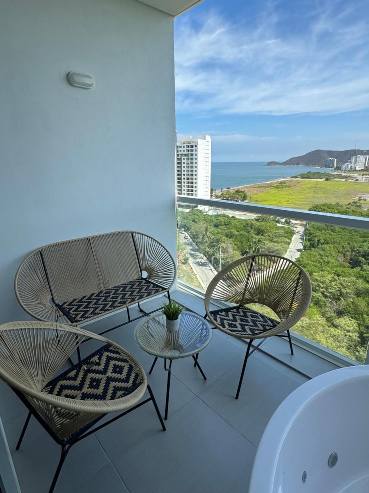 Suite Con Jacuzzi Y Vista Al Mar Piso 14 Santa Marta  Exterior photo